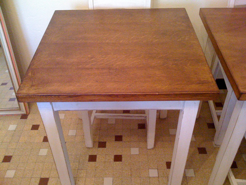 2 seater bistro table